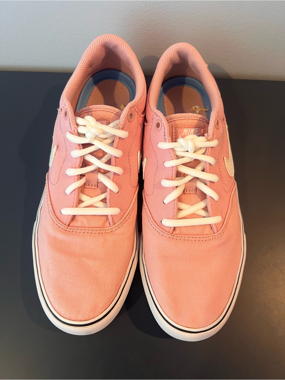 Nike Women’s Pink Low-Top Canvas Sneakers